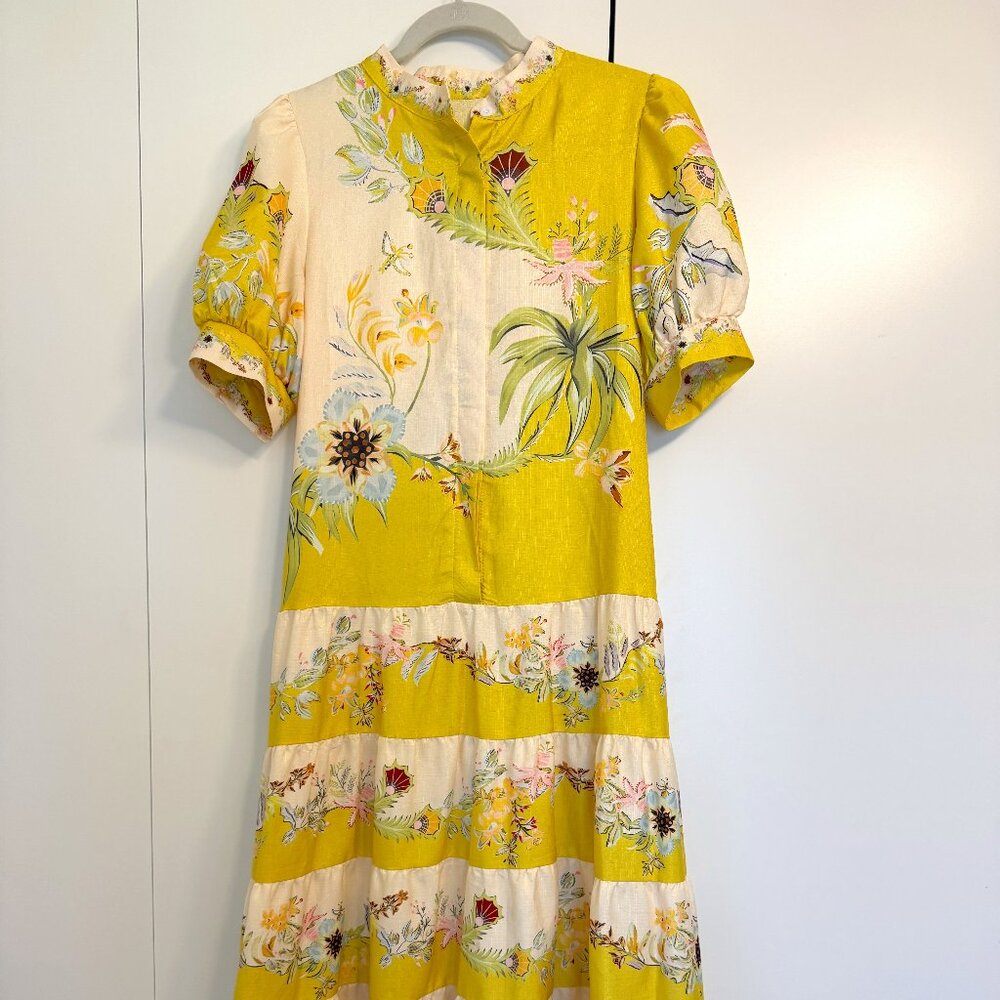 Floral garden party dress Size M